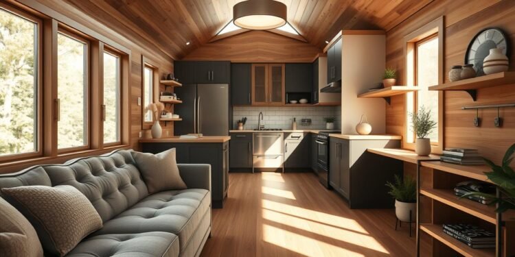 luxus tiny house innen